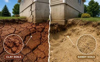 Clay Soil vs Sandy Soil Foundation Problems: Which Is Worse for Your Home?