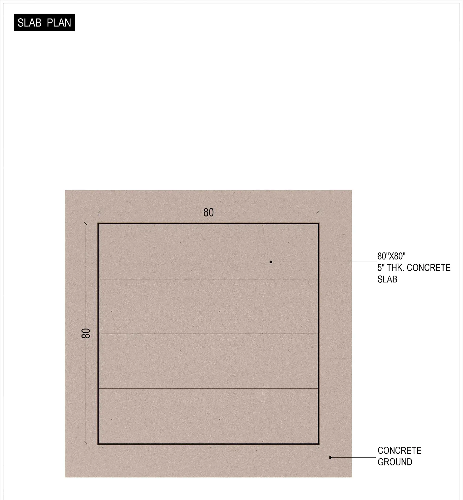 Concrete slab plan before installation over the dry well to seal it in Long Island, NY