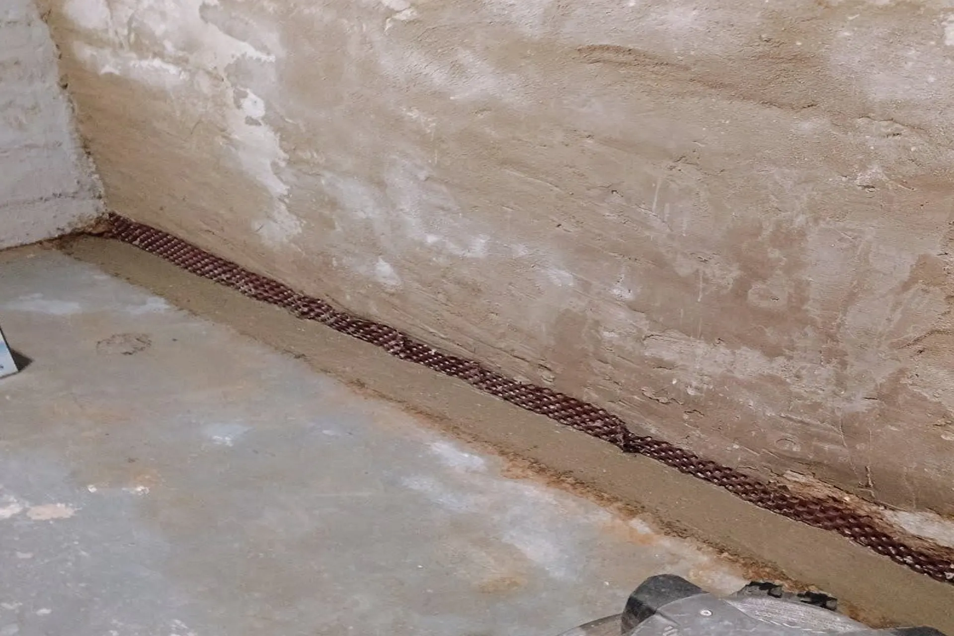 foundation-waterproofing-featured Foundation waterproofing Flushing NY drainage trench dimple membrane and reinforced wall system installation