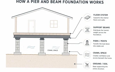 What Is a Pier and Beam Foundation?