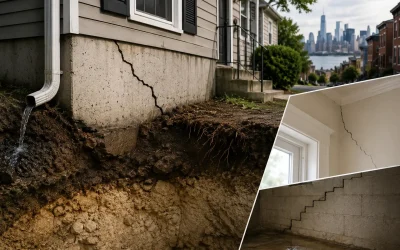 House Settling: When Foundation Movement Is Normal and When Cracks Signal a Problem in Long Island, Brooklyn, Queens, and the Bronx