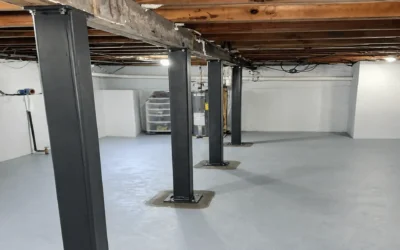 Case Study: Basement Column Replacement and Drainage Repair in Smithtown, NY