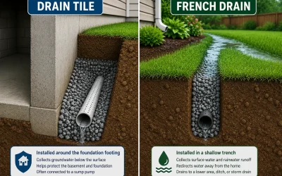 Drain Tile vs French Drain: Which Drainage System Is Best for Your Home?