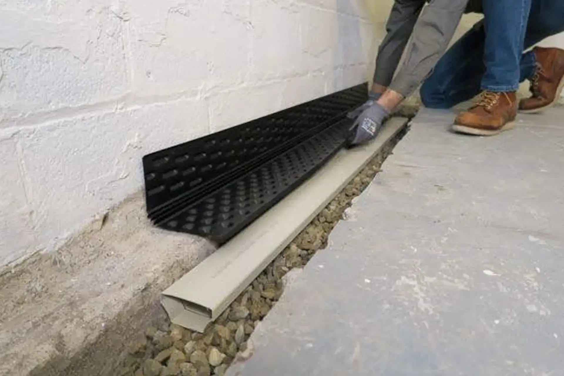 Finding a leak source, professionals first understand how water behaves around a building.