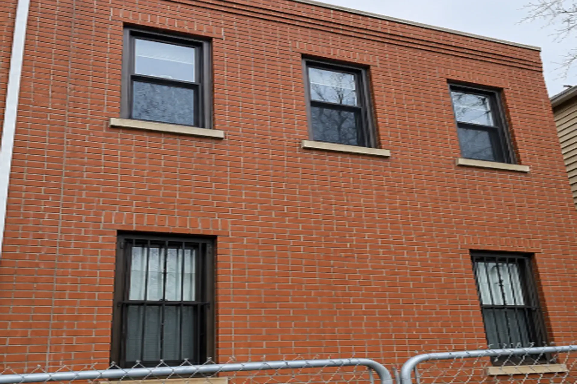 Completed upper window waterproofing and brick façade sealing project in Brooklyn NY.