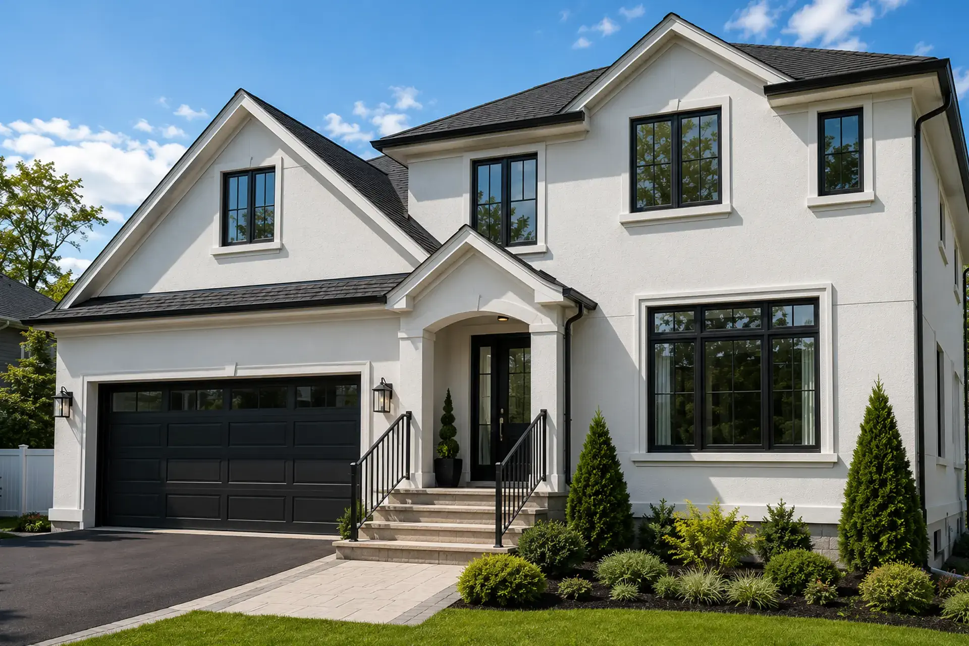 Resdidential EIFS insulation installation in Long Island, NY 
