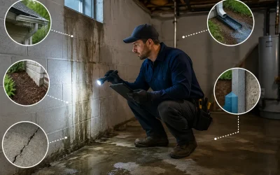 How Do the Best Waterproofing Contractors Determine the Source of Basement Leaks?