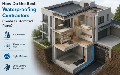 How Do the Best Waterproofing Contractors Create Customized Waterproofing Plans for Different Property Types?