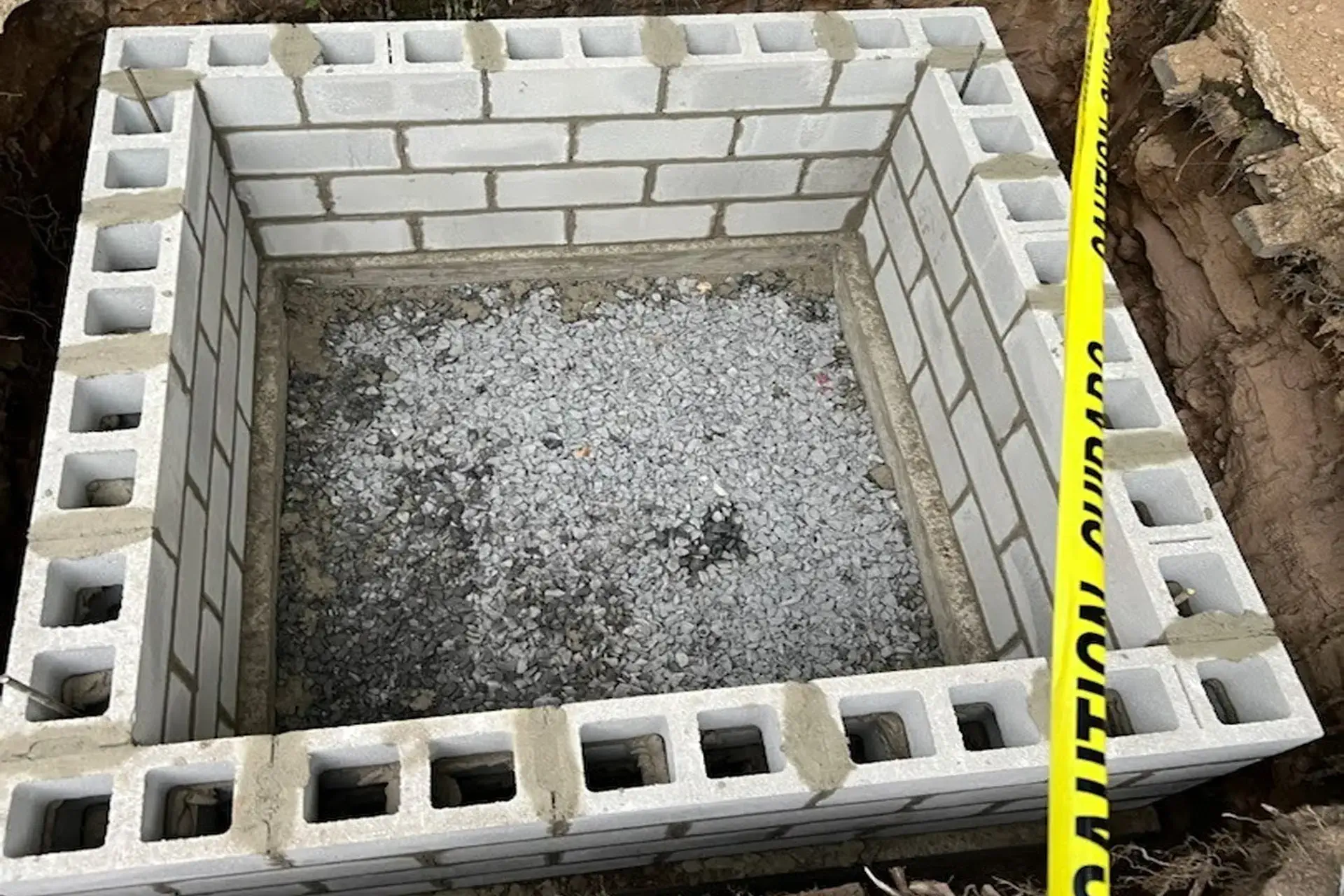backyard-dry-well-installation 1,200-gallon backyard dry well installation in Long Island NY