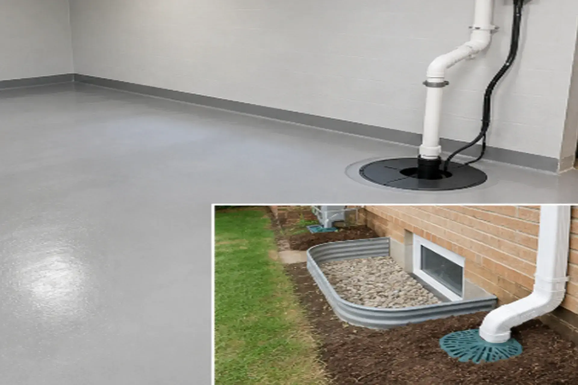 rockville-centre-ny-basement-waterproofing-drainage-featured Basement waterproofing and exterior drainage improvements in Rockville Centre NY
